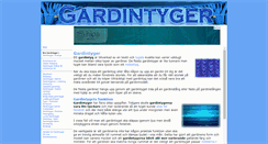 Desktop Screenshot of gardintyger.net